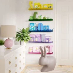 Rainbow Acrylic Bookshelf - Yellow 17 Rainbow Acrylic Bookshelf - Yellow -Home Decorate Shop Rainbow Acrylic Bookshelf 36 in Blue.04 f3508e6e 70e4 453f a0cf 3868800c90c0