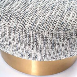 Rainmaker Swivel Chair In Stone Blue - Left -Home Decorate Shop RainmakerSwivelChairInStoneBlue Left.11