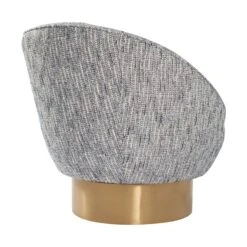 Rainmaker Swivel Chair In Stone Blue - Right -Home Decorate Shop RainmakerSwivelChairInStoneBlue Right.03