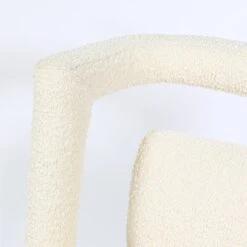 Revelry Dining Chair In Ivory Boucle -Home Decorate Shop RevelryDiningChairinIvoryBoucle.05