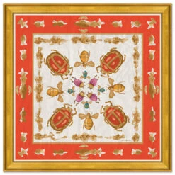 Rive Gauche In Orange