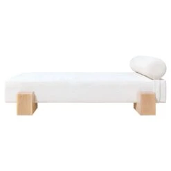 Row Daybed In Ivory Tweed