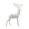 Sherwood Deer Lamp - White