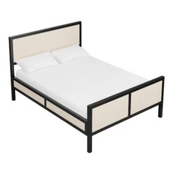 Custom Sibley Bed 9 Custom Sibley Bed -Home Decorate Shop SibleyBedinBlackLacquer.HenryGrasscloth.03 f8656ae4 92da 4b09 9c96 4e51f3695305