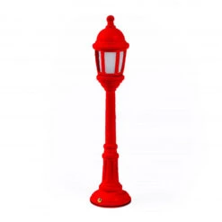 Street Lamp Dining By Seletti - Red