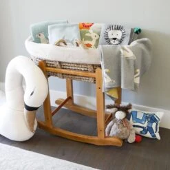 Swan Baby Throw - Light Grey -Home Decorate Shop Swan 20Baby 20Throw 20 20Light 20Grey.04