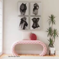 Custom Swoon Bench -Home Decorate Shop SwoonbenchLipsPinUps