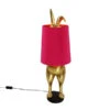 Table Lamp - Hiding Bunny In Pink