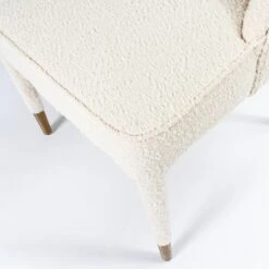 Tavish Dining Chair In Ivory Boucle 16 Tavish Dining Chair In Ivory Boucle -Home Decorate Shop TavishDiningChairinIvoryBoucle.04