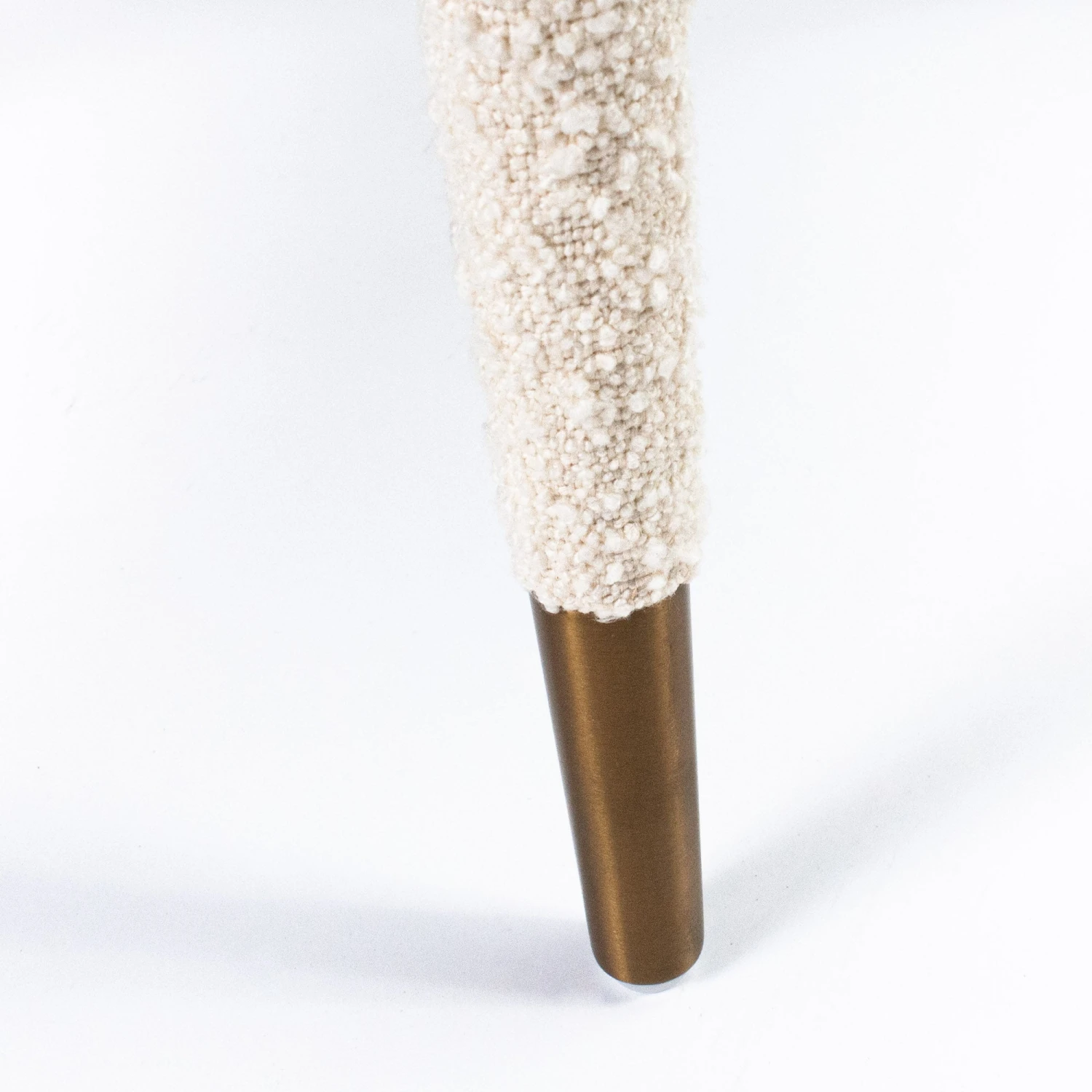 Tavish Dining Chair In Ivory Boucle 9 Tavish Dining Chair In Ivory Boucle - Image 9