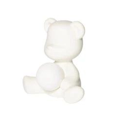 Teddy Girl Lamp - White -Home Decorate Shop TeddyGirlLamp White.03