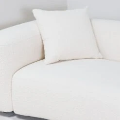 The Straight Talker Sectional In Ivory Boucle -Home Decorate Shop TheSraightTalkerSectional.04