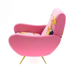 Toiletpaper Armchair - Lipsticks Pink By Seletti -Home Decorate Shop Toiletpaper Armchair Lipsticks Pink by Seletti.03