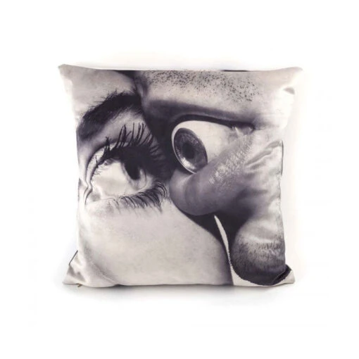 Toiletpaper Cushion - Eye & Mouth By Seletti