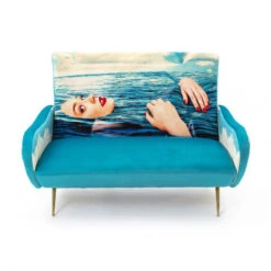 Toiletpaper Two Seater Sofa - Sea Girl By Seletti