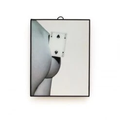 Toiletpaper Mirror - Two Of Spades By Seletti