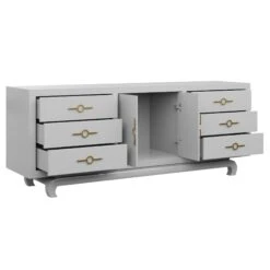 Custom Toulouse Credenza -Home Decorate Shop ToulouseCredenzaMatrix.FalconGrey.04