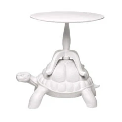 Turtle Carry Coffee Table - White