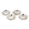Undressed Teaset - Set Of 4
