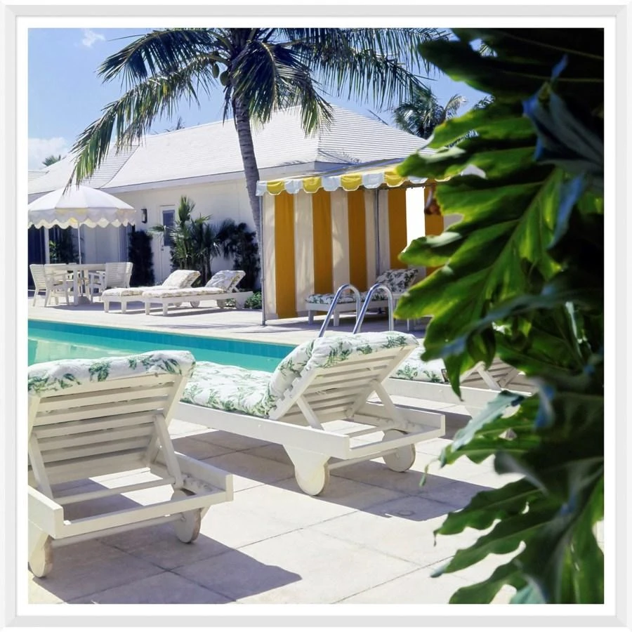 Vogue Magazine 'The Pool Area Of Olympiakos' By Horst P Horst, January 1968