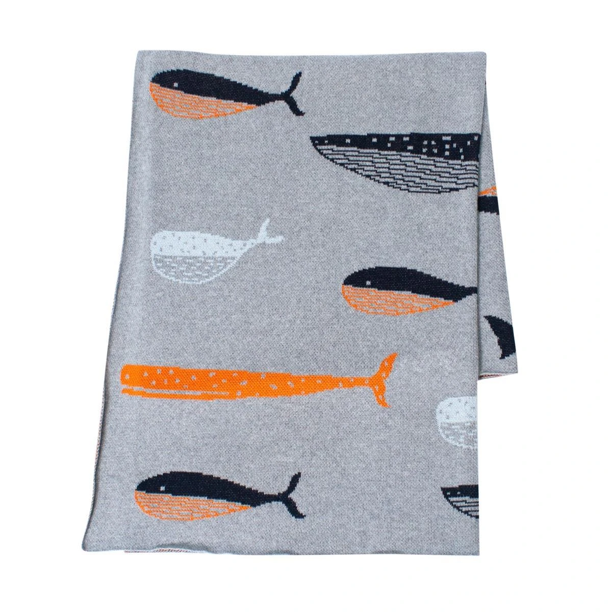 Whale Baby Throw 1 Whale Baby Throw