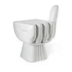 Fist Chair - White 7 Fist Chair - White -Home Decorate Shop White Fist Chair.02