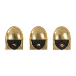 Fashion Faces Small Wall Art Set - Black