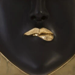 Fashion Faces Large Pout Wall Art - Black -Home Decorate Shop ph94744 2